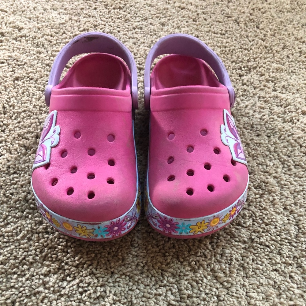 Butterfly CROCS Size 12/13